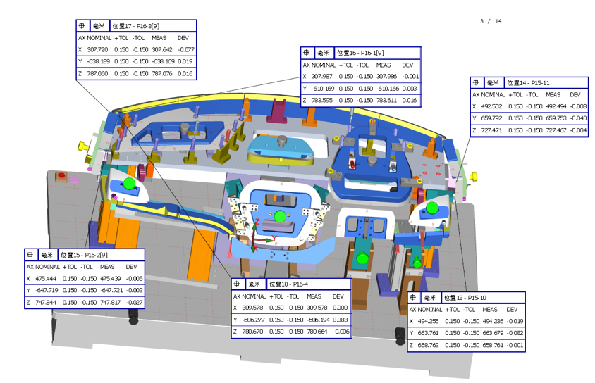 從配件加工、組裝調(diào)試到復(fù)測(cè)交貨，三坐標(biāo)如何將檢具定位基準(zhǔn)數(shù)據(jù)量化(圖12)